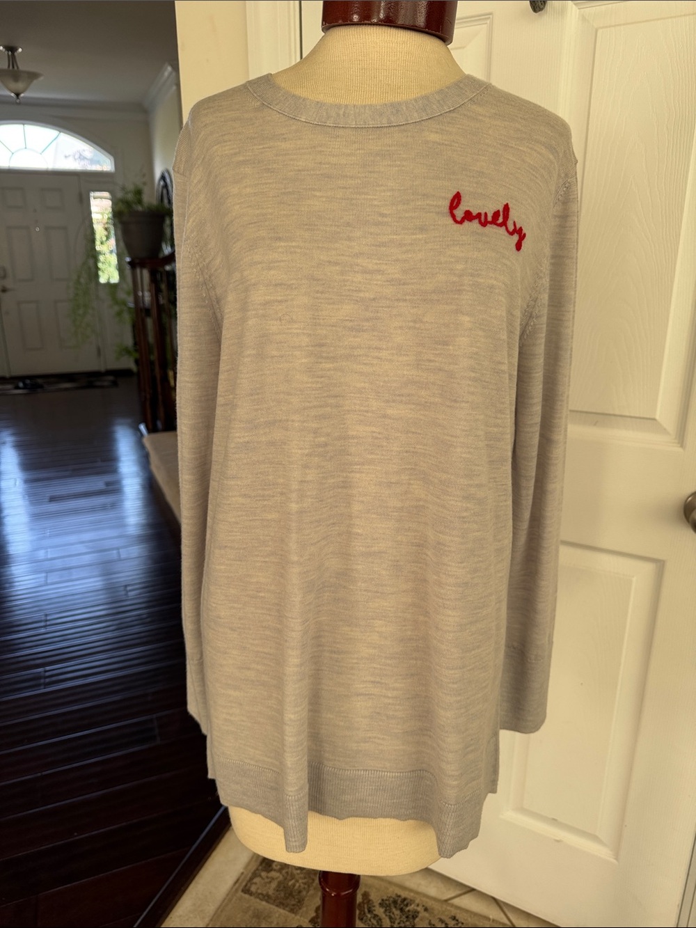 Banana Republic Extra Fine Merino wool pullover LOVELY NWT L